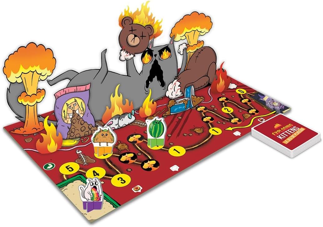 Exploding Kittens The Board Game Super Fan Edition