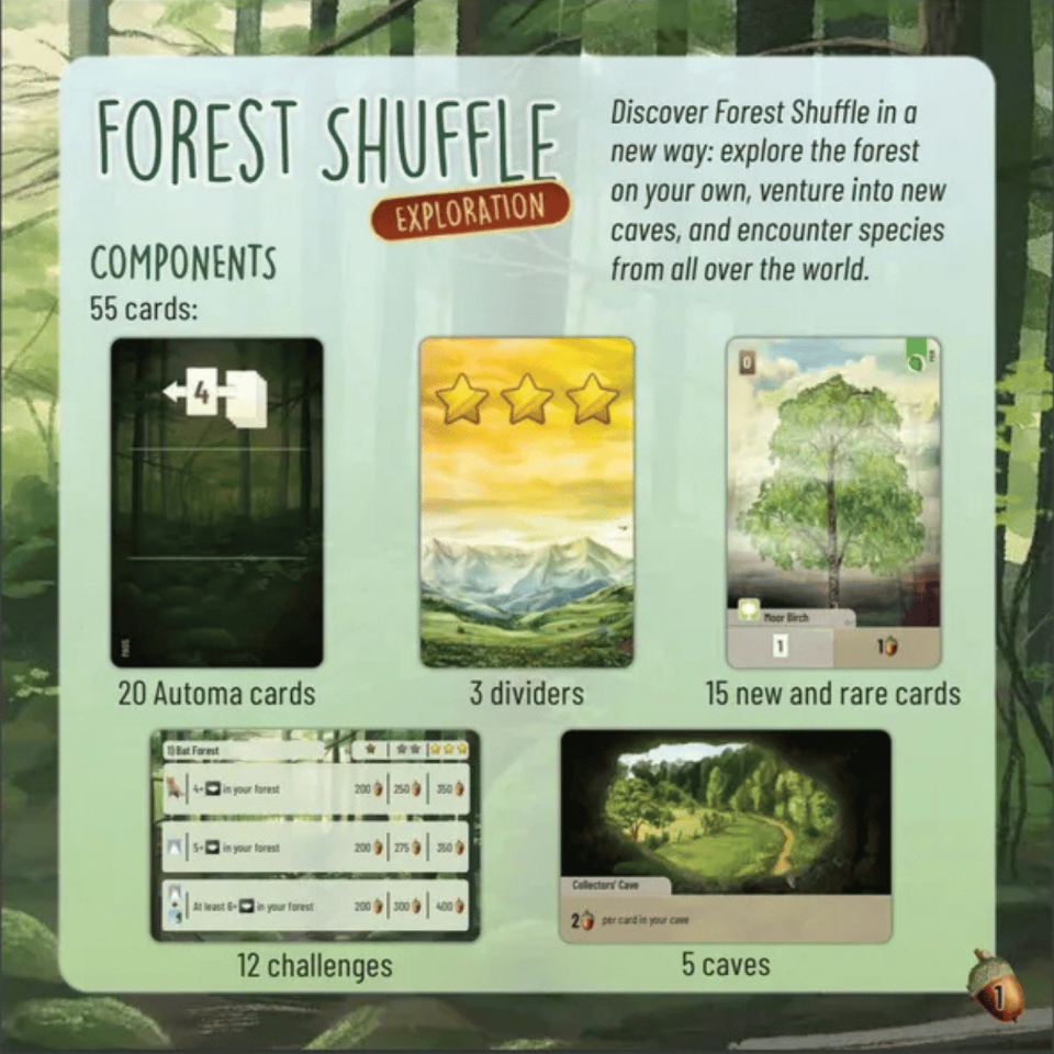 Forest Shuffle Exploration Expansion