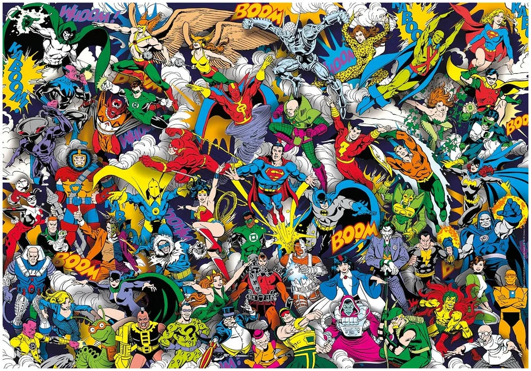1000pc Impossible DC Comics Puzzle