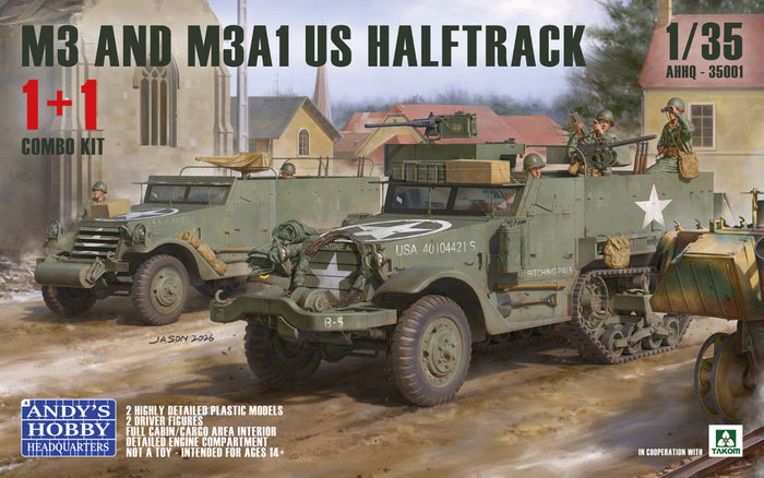 1/35 M3 & M3A1 US WWII Halftrack