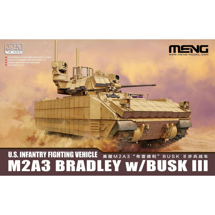 1/72 M2A3 Bradley with BUSK III Model Kit