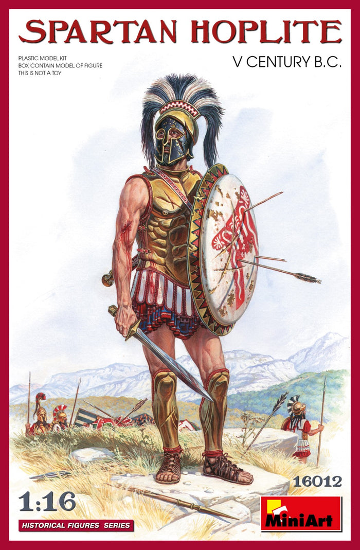 1/16 Spartan Hoplite 5th Century BC