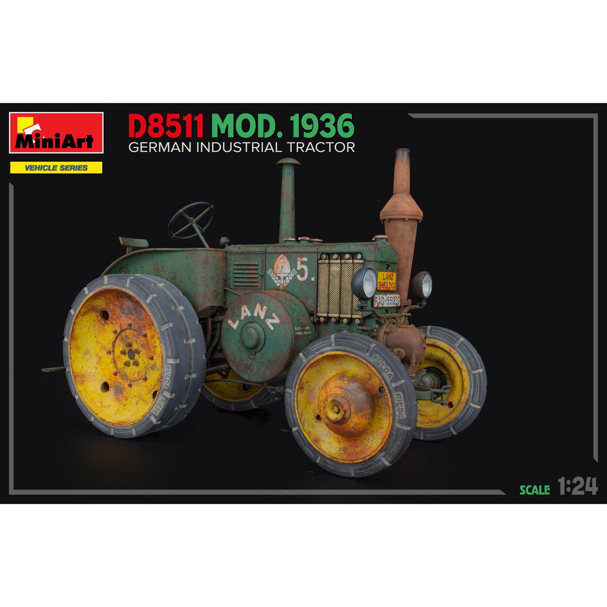 1/24 German Industrial Tractor D8511 Mod. 1936