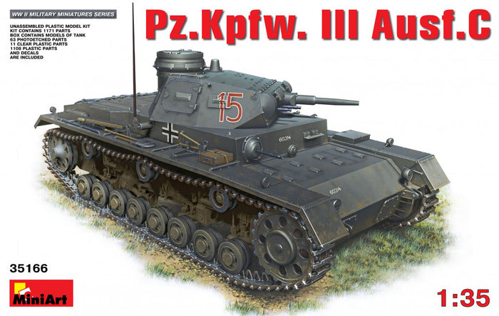 1/35 Pz.Kpfw. III Ausf. Model Kit