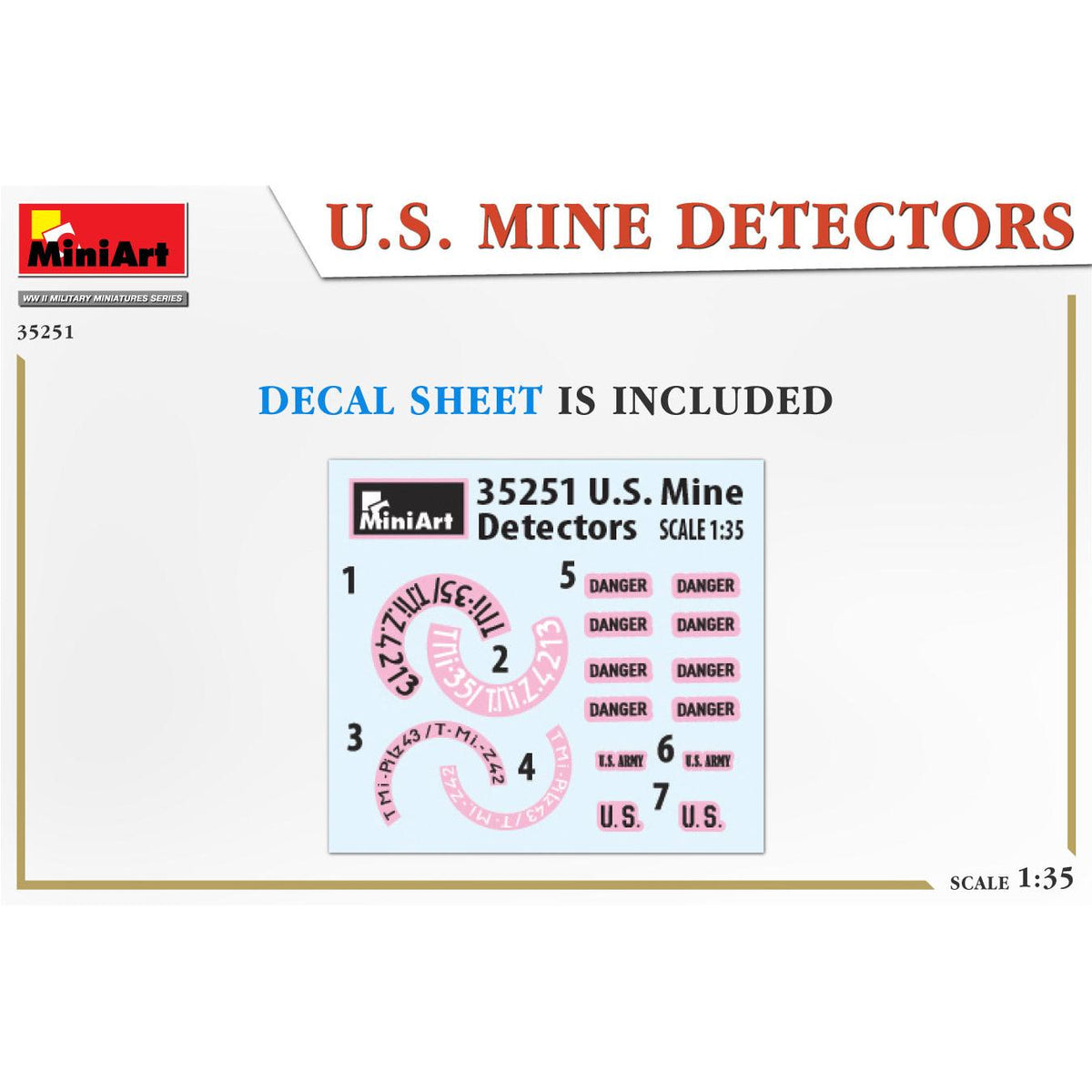 1/35 U.S. Mine Detectors
