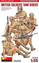 1/35 British Soldiers Tank Riders Special Edition