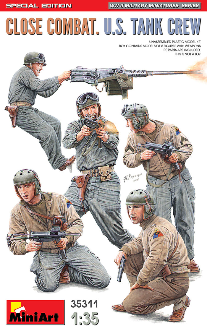 1/35 Close Combat U.S. Tank Crew Special Edition