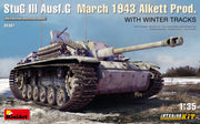 1/35 StuG III Ausf.G March 1943 Alkett Production with Winter Tracks Interior Kit