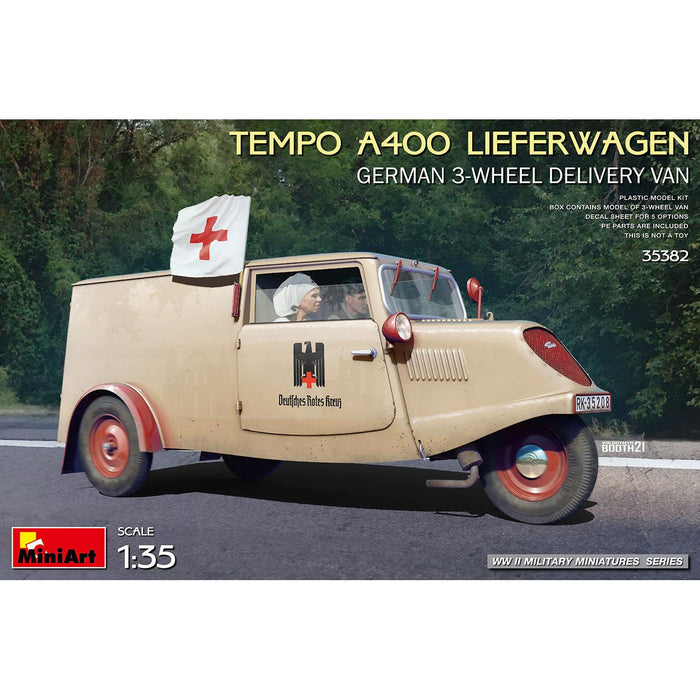 1/35 Tempo A400 Lieferwagen German 3-Wheel Delivery Van