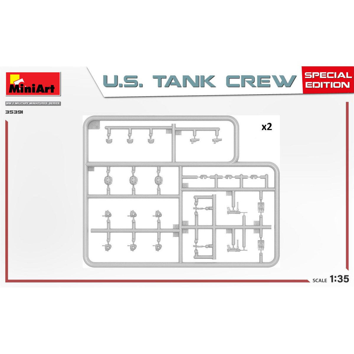 1/35 U.S. Tank Crew Special Edition
