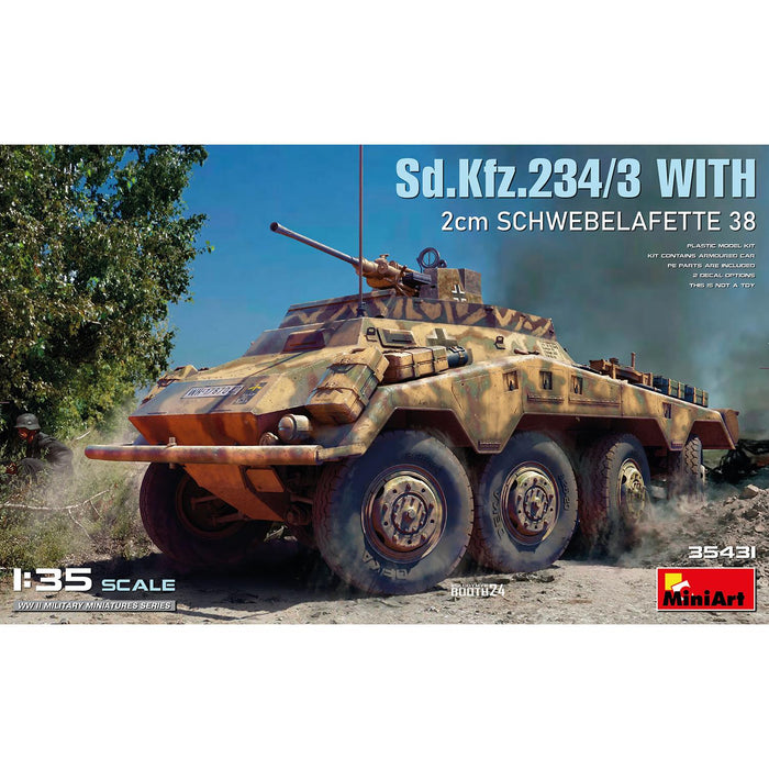 1/35 Sd.Kfz.234/3 with 2cm Schwebelafette 38