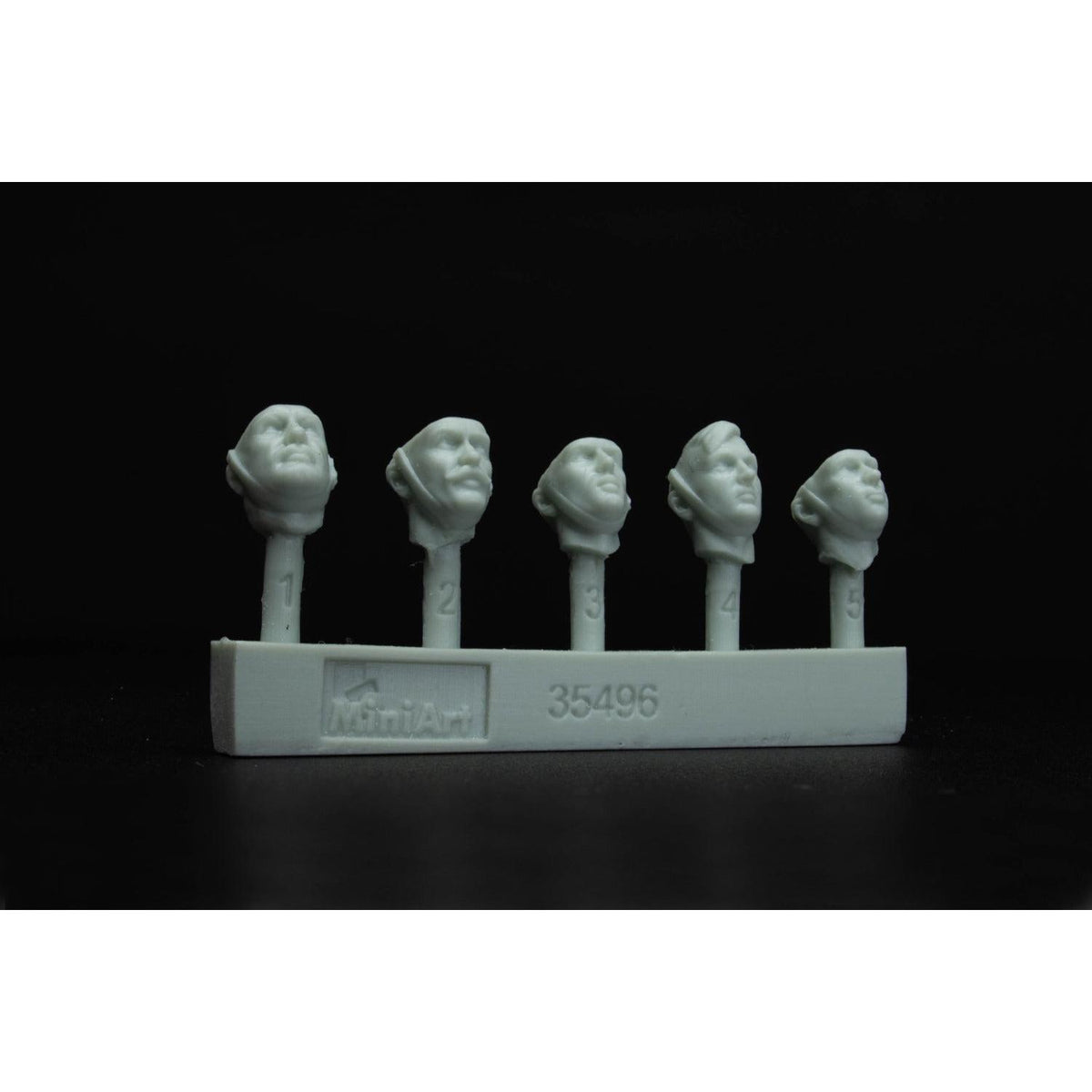 1/35 British Tank Riders NW Europe Resin Heads