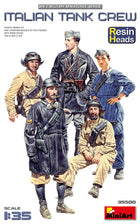 1/35 Italian Tank Crew Resin Heads