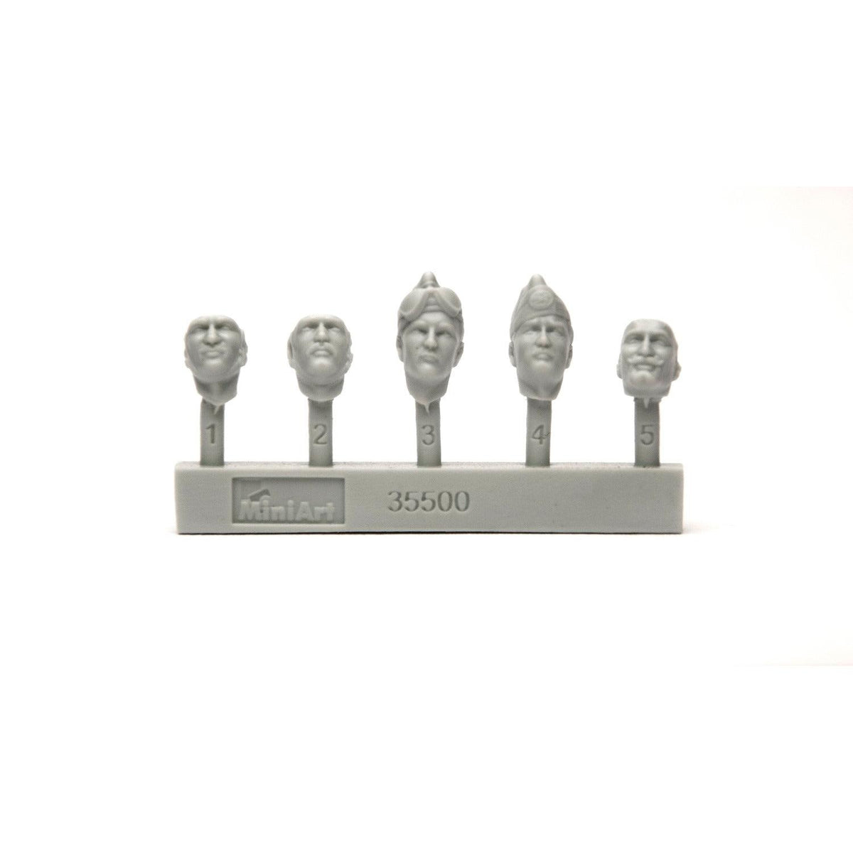 1/35 Italian Tank Crew Resin Heads