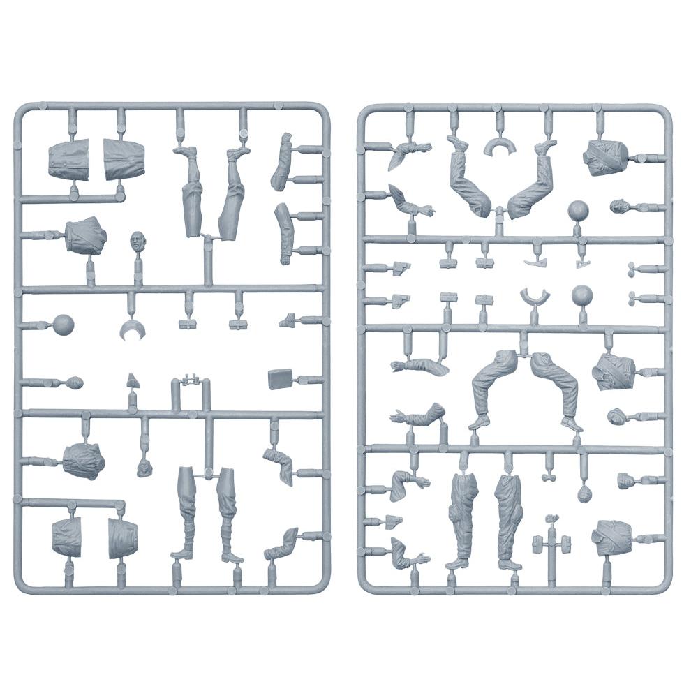 1/35 Italian Tank Crew Resin Heads