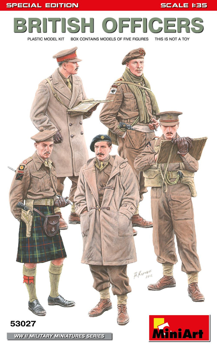 1/35 British Officers Special Edition