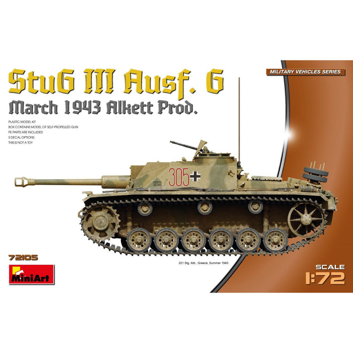 1/72 StuG III Ausf.G March 1943 Production