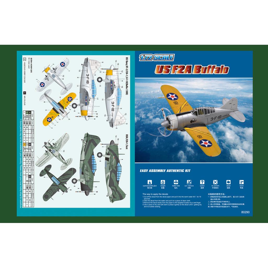 1/72 F2A Buffalo Model Kit