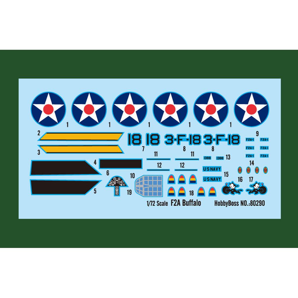 1/72 F2A Buffalo Model Kit