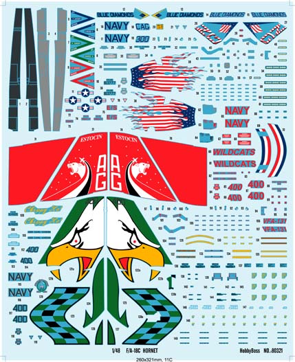 1/48 F/A-18C Hornet Model Kit