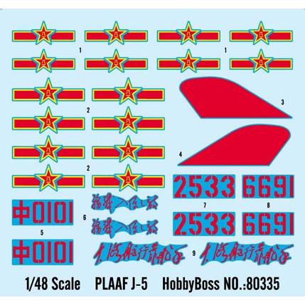 1/48 Chinese PLA Air Force J-5 Model Kit
