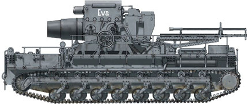 1/72 Mörser Karl-Gerät 040 Model Kit