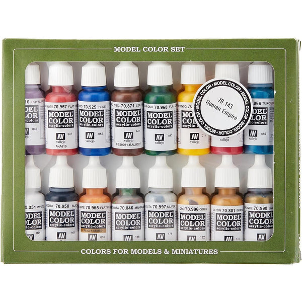 Model Color Imperial Rome 16-Colour Acrylic Paint Set