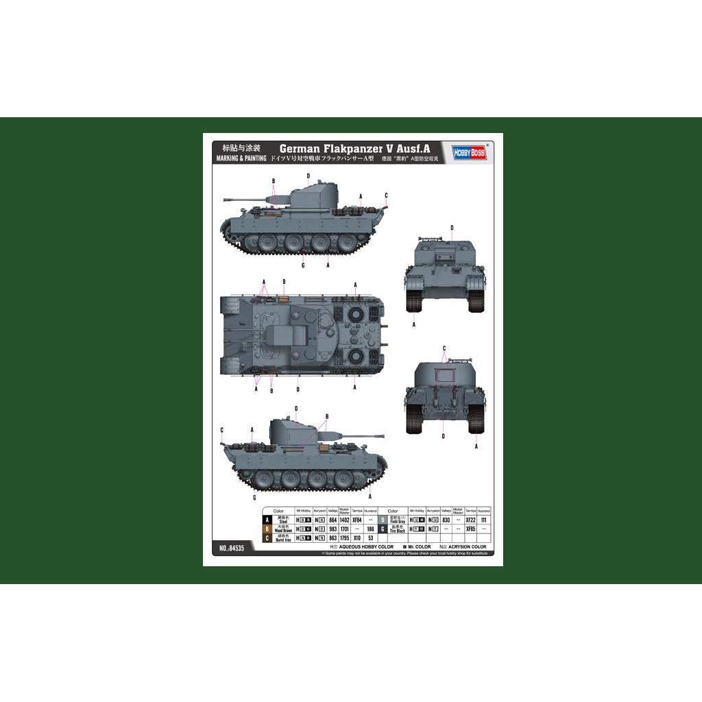 1/35 German Flakpanzer V Ausf.A Model Kit