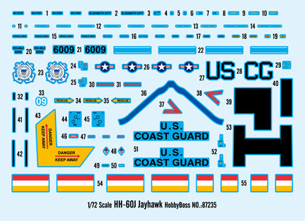 1/72 HH-60J Jayhawk Model Kit
