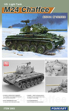 1/72 M24 Chaffee Light Tank Model Kit