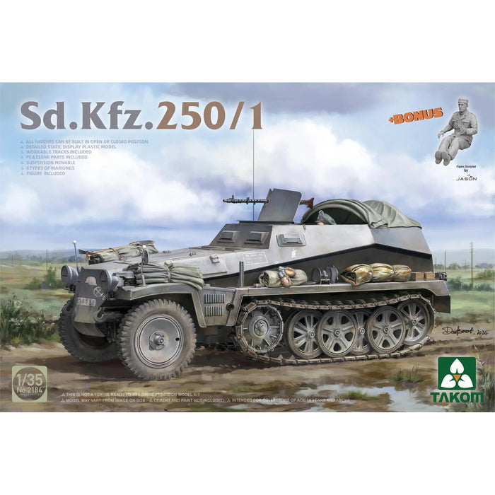 1/35 Sd.Kfz.250/1 Model Kit