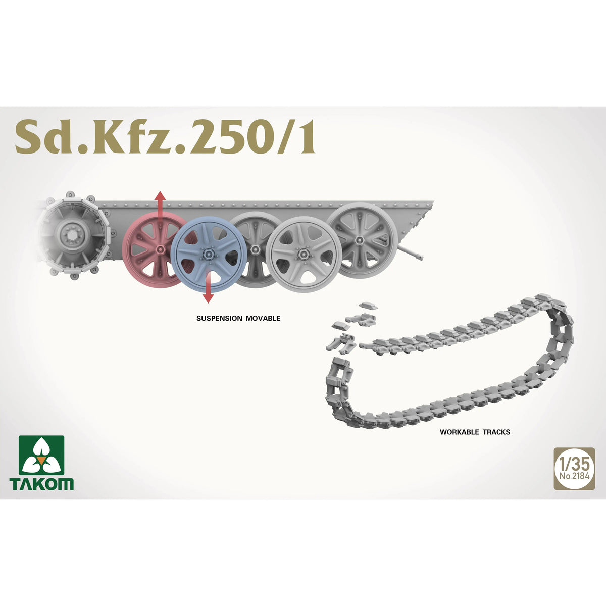 1/35 Sd.Kfz.250/1 Model Kit