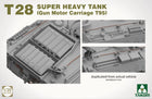 1/35 T28 Super Heavy Tank Gun Motor Carriage T95 Model Kit