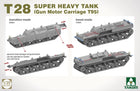 1/35 T28 Super Heavy Tank Gun Motor Carriage T95 Model Kit