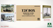 1/35 T28 Box T28 Super Heavy Tank & M28A1/A2 Super Assault Tank Model Kit