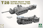 1/35 T28 Box T28 Super Heavy Tank & M28A1/A2 Super Assault Tank Model Kit