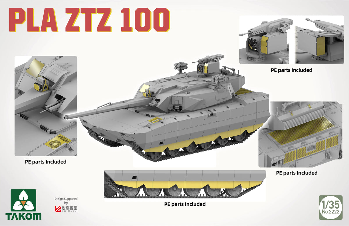 1/35 PLA ZTZ-100 Model Kit