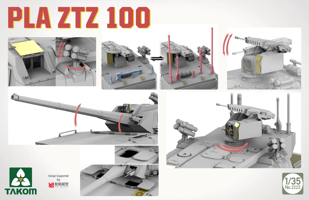 1/35 PLA ZTZ-100 Model Kit