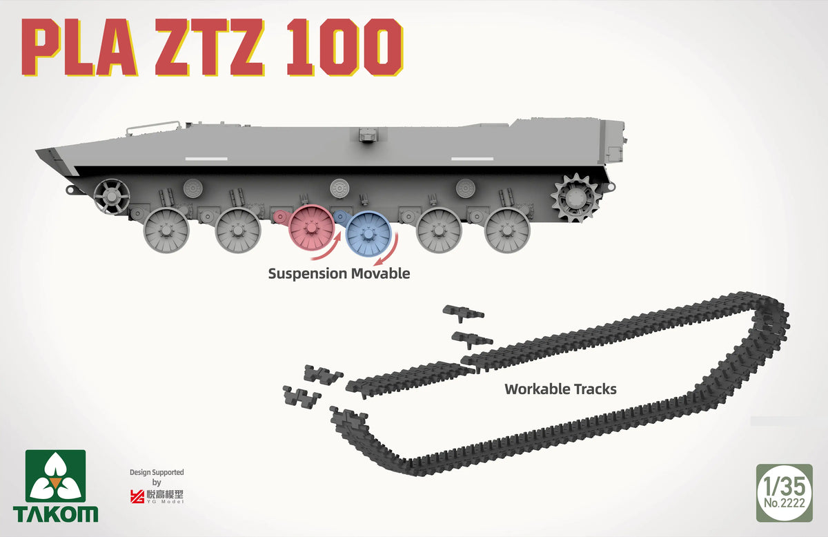 1/35 PLA ZTZ-100 Model Kit