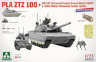 1/35 PLA ZTZ-100 & ZRY-222 Robot Wolves Unmanned Combat System Model Kit