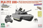 1/35 PLA ZTZ-100 & ZRY-222 Robot Wolves Unmanned Combat System Model Kit