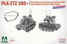 1/35 PLA ZTZ-100 & ZRY-222 Robot Wolves Unmanned Combat System Model Kit