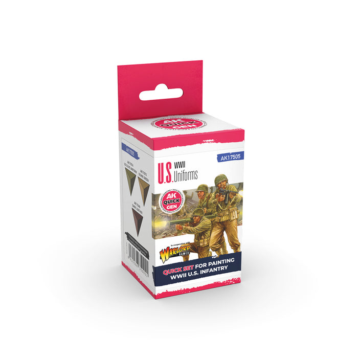 Quick Gen: US Uniforms Acrylic Paint Set (3 Colours)