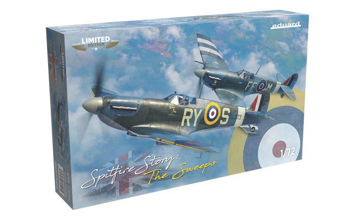 1/72 Spitfire Story The Sweeps Dual Combo Model Kit