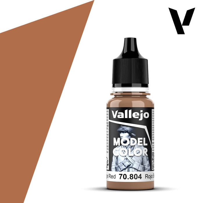 Model Color #013 - Beige Red 18ml Matt Acrylic Paint