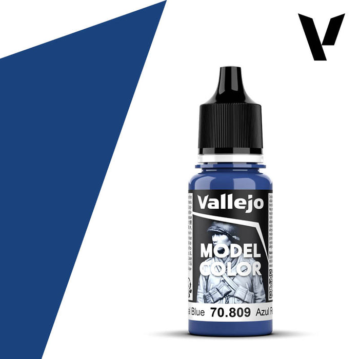 Model Color #060 - Royal Blue 18ml Matt Acrylic Paint
