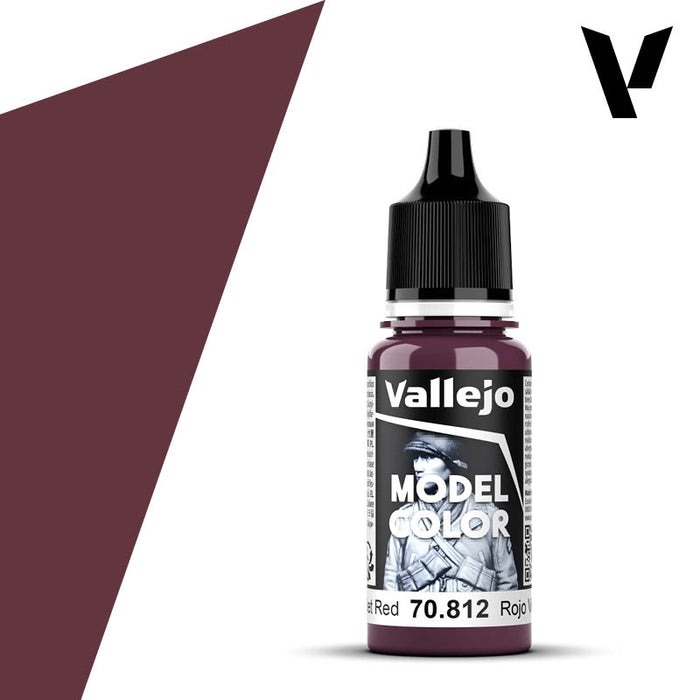 Model Color #046 - Violet Red 18ml Matt Acrylic Paint