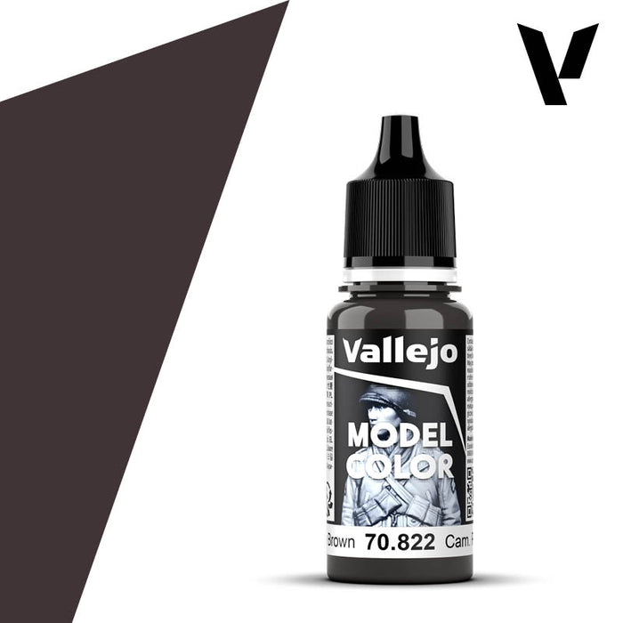 Model Color #145 - Camouflage Black Brown 18ml Matt Acrylic Paint