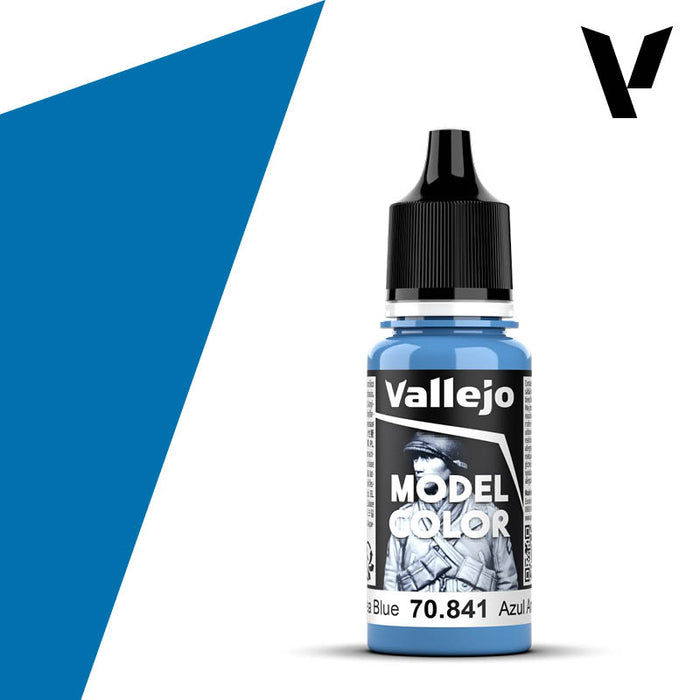 Model Color #066 - Andrea Blue 18ml Matt Acrylic Paint