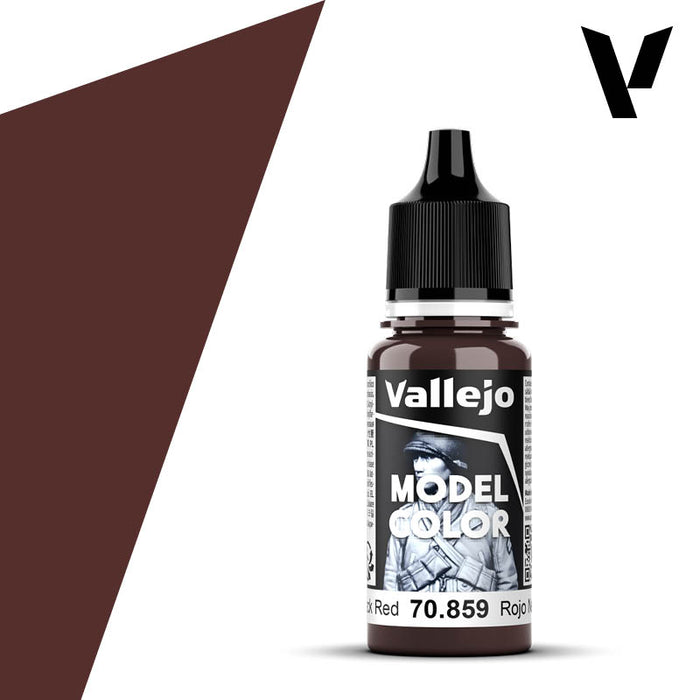 Model Color #041 - Black Red 18ml Matt Acrylic Paint